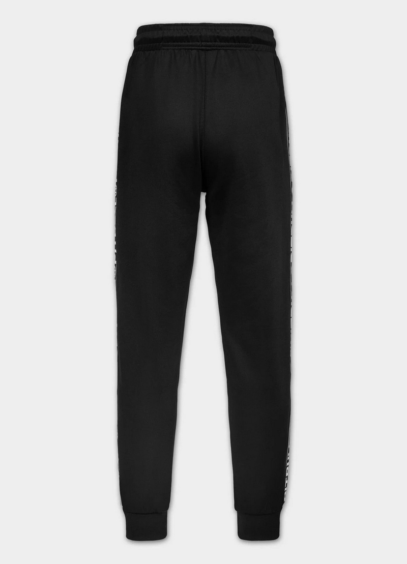 PIT BULL SPODNIE DRESOWE TAPE LOGO BLACK