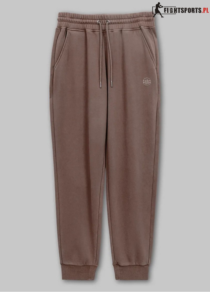 PIT BULL SPODNIE DRESOWE LANCASTER WASHED BURGUNDY