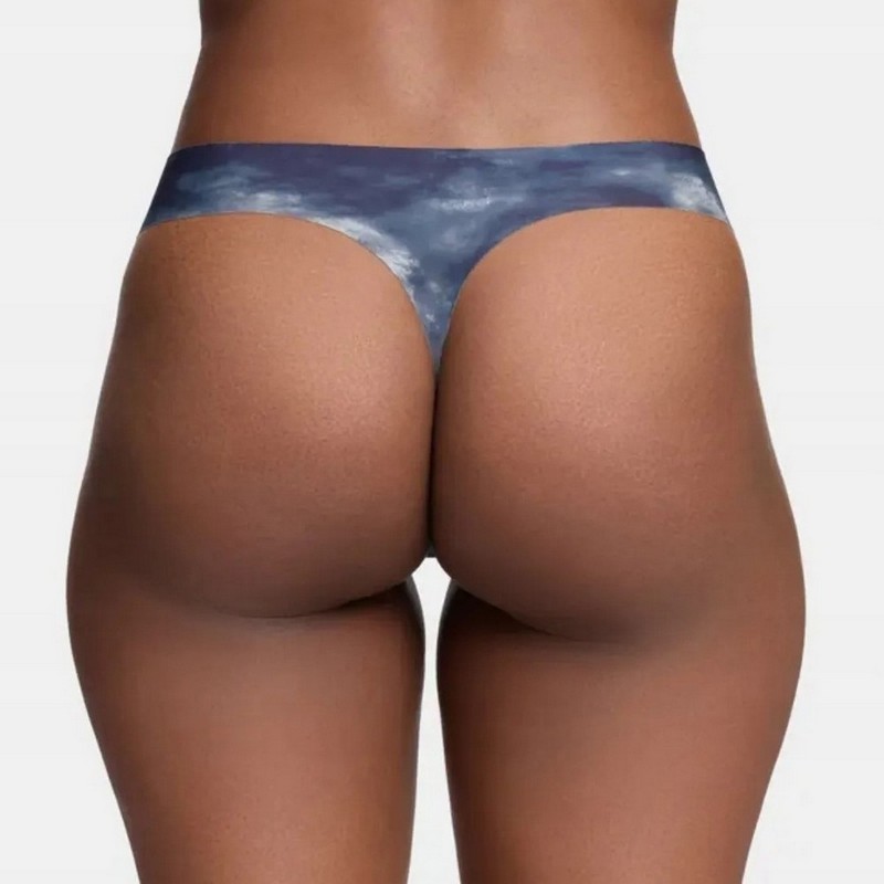 UNDER ARMOUR FIGI NO SHOW THONG PRINT 3 PAK