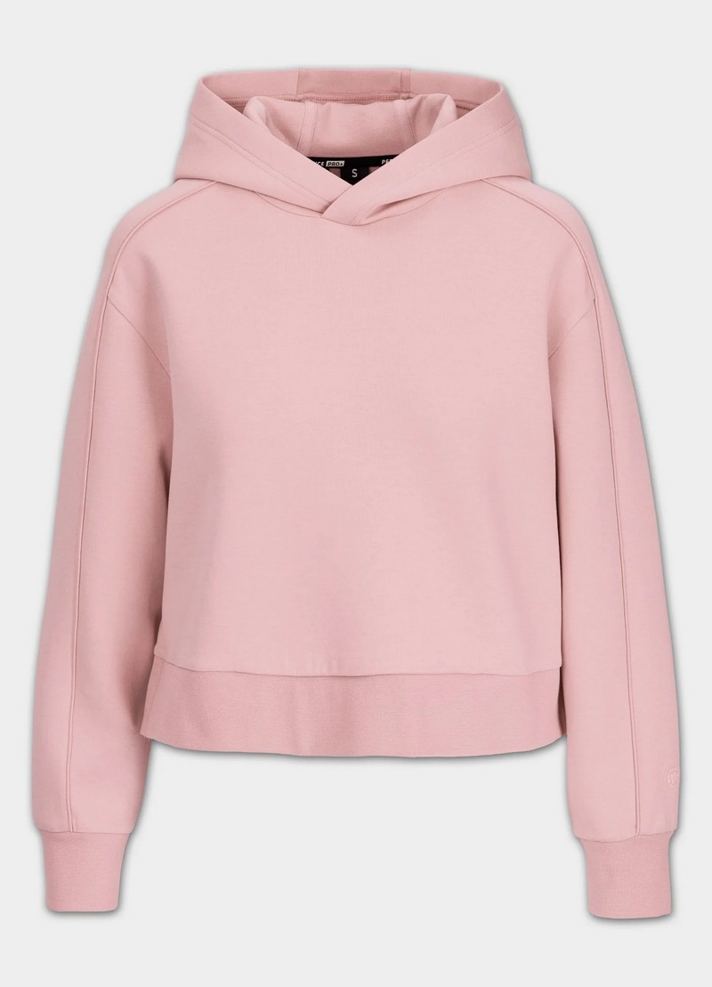 PIT BULL BLUZA Z KAPTUREM DISCOVERY STREWBERRY CREAM