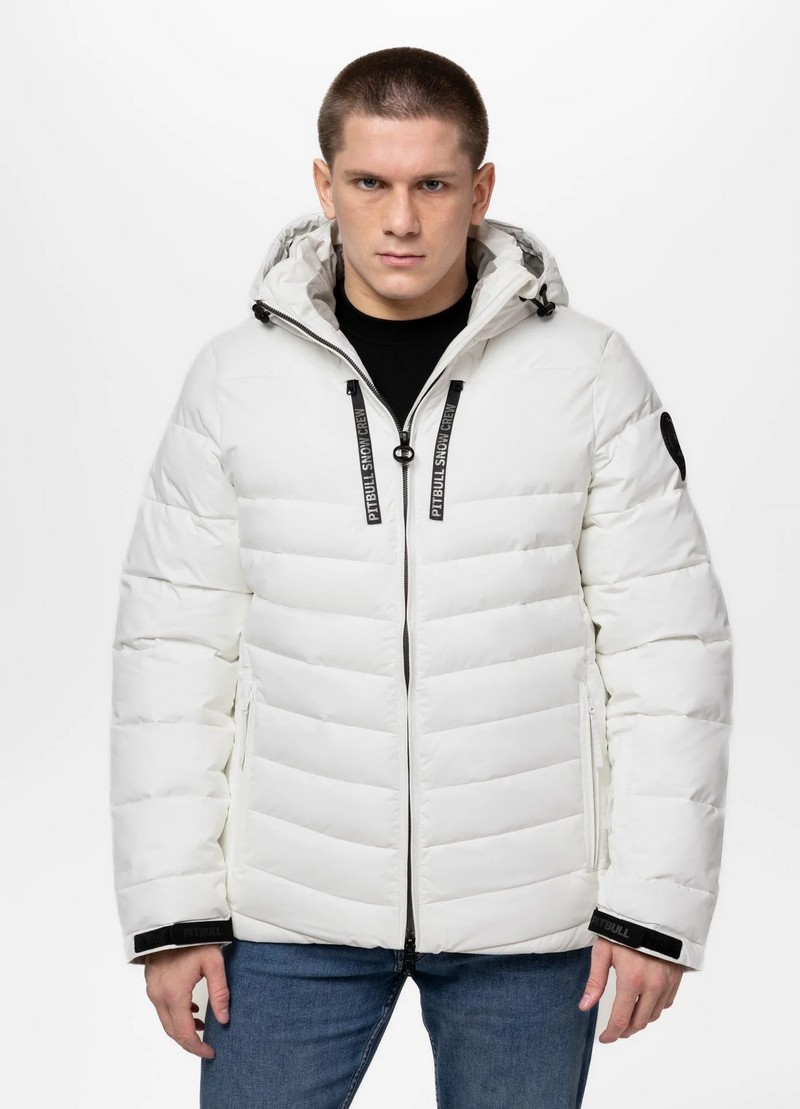 PIT BULL KURTKA CRESTLINE OFF WHITE