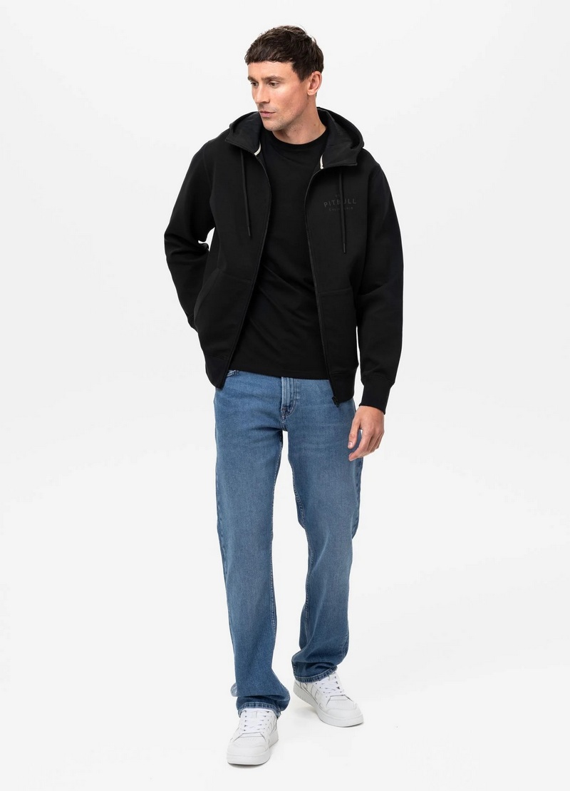 PIT BULL BLUZA ROZPINANA Z KAPTUREM SAMPSON BLACK