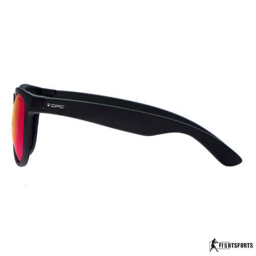 OPC OKULARY PRZECIWSŁONECZNE IBIZA MATT BLACK RED REVO