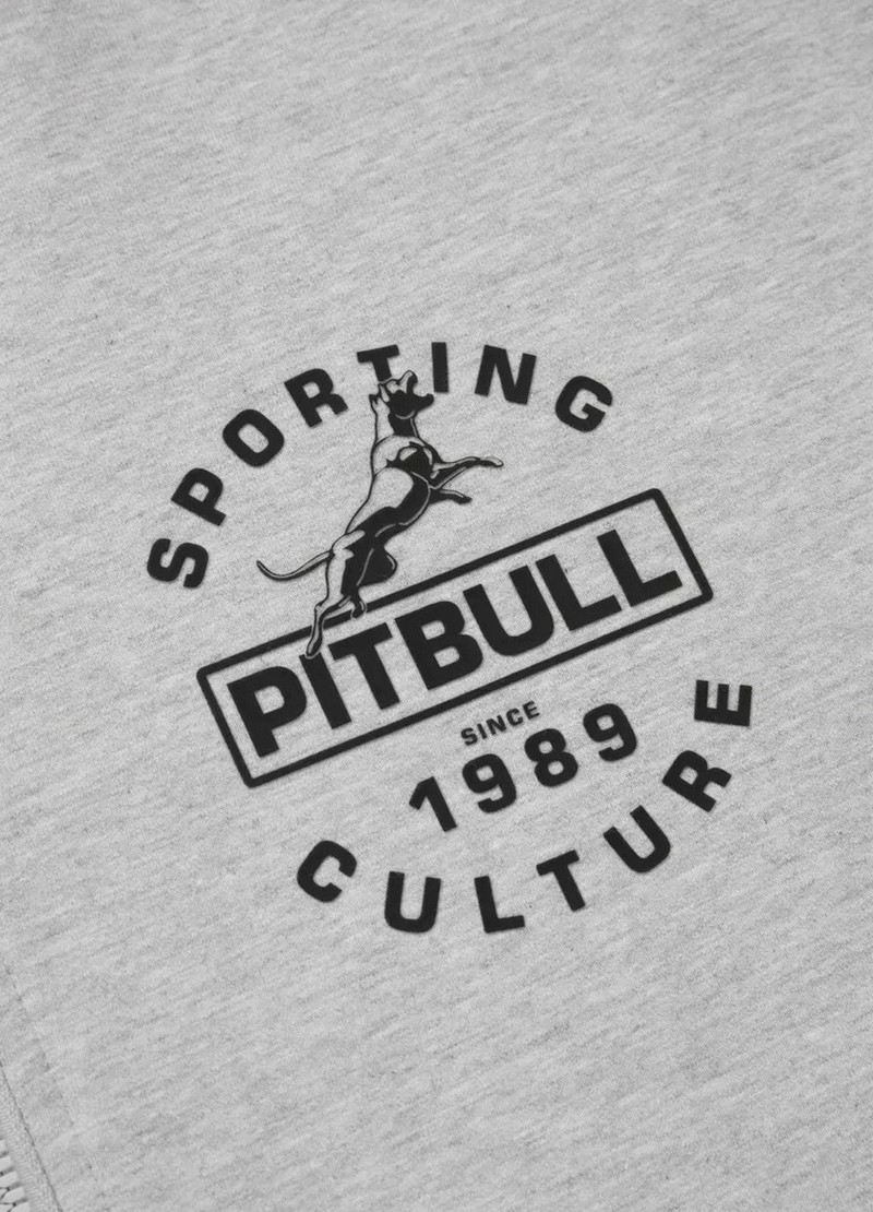 PIT BULL BLUZA ROZPINANA Z KAPTUREM PHYSICAL CULTURE GREY