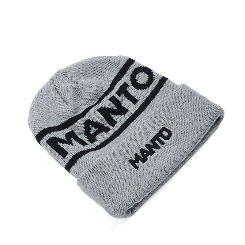MANTO CZAPKA ZIMOWA PRIME BLACK/GRAY