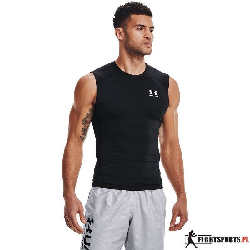 UNDER ARMOUR BEZRĘKAWNIK HeatGear Compression 001