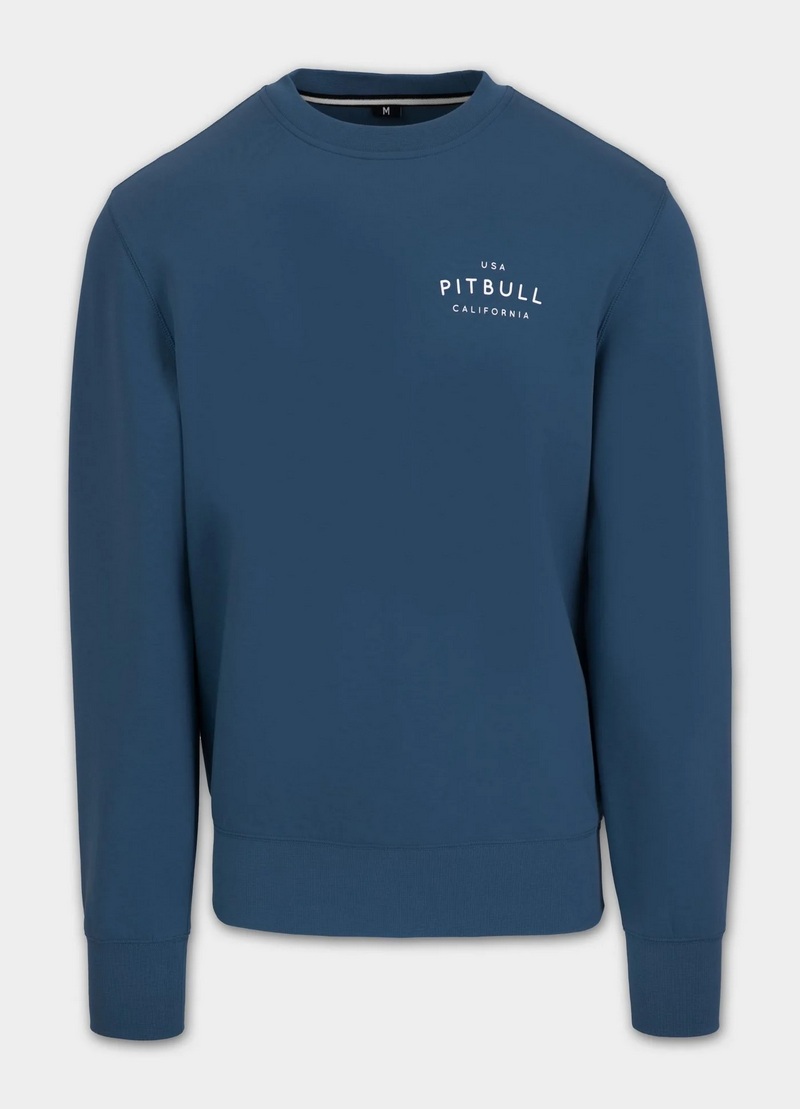 PIT BULL BLUZA CREWNECK SAMPSON PETROL BLUE