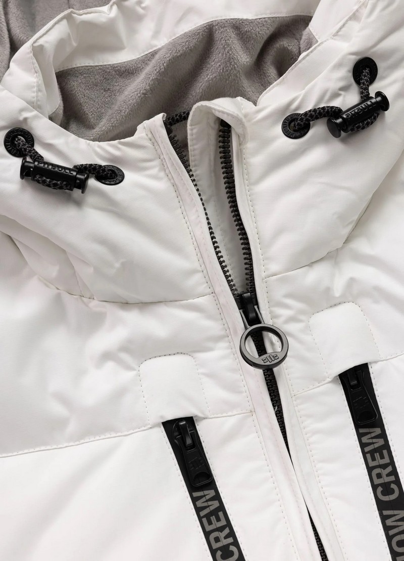 PIT BULL KURTKA CRESTLINE OFF WHITE
