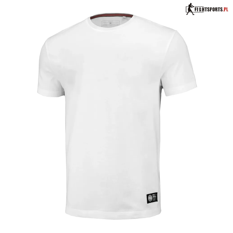 PIT BULL KOSZULKA NO LOGO SLIM FIT WHITE