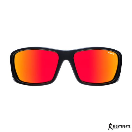OPC OKULARY PRZECIWSŁONECZNE EVEREST BLACK RED REVO