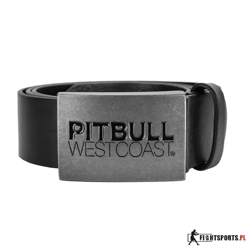 PIT BULL PASEK SKÓRZANY TNT BLACK