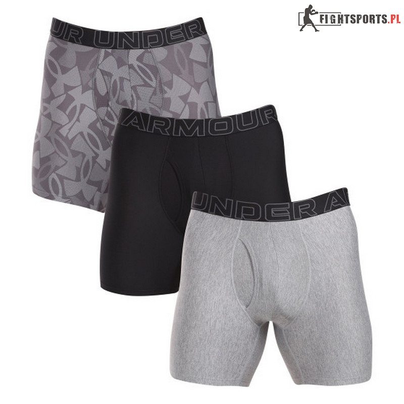 UNDER ARMOUR BOKSERKI PERFORMANCE TECH NOVELTY 6IN 3 PAK 035