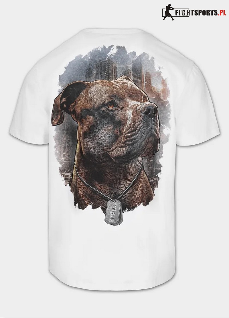 PIT BULL KOSZULKA HERO WHITE