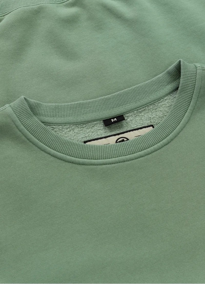 PIT BULL BLUZA CREWNECK LANCASTER WASHED GREEN
