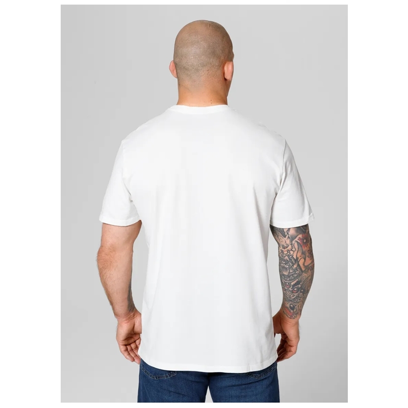 PIT BULL KOSZULKA USA CAL OFF WHITE BIAŁA