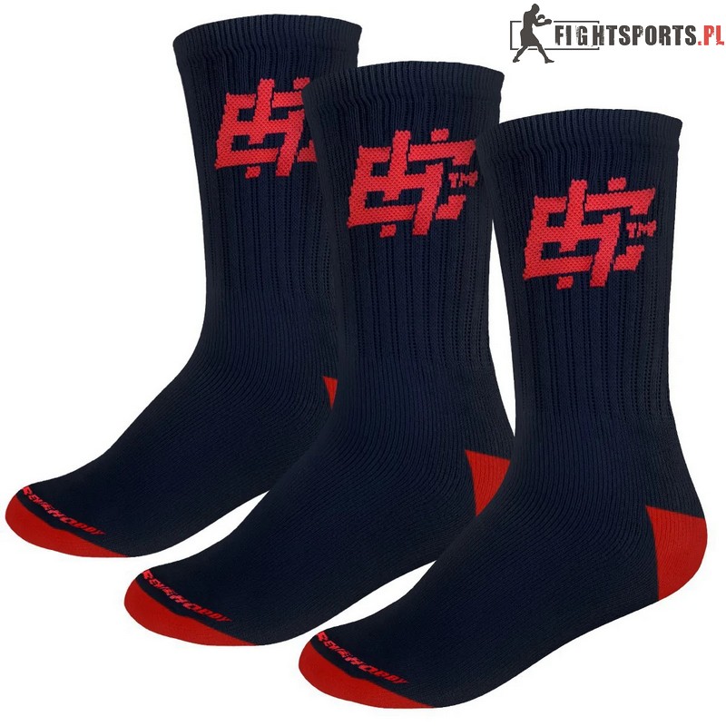 EXTREME HOBBY SKARPETKI HASHTAG NAVY