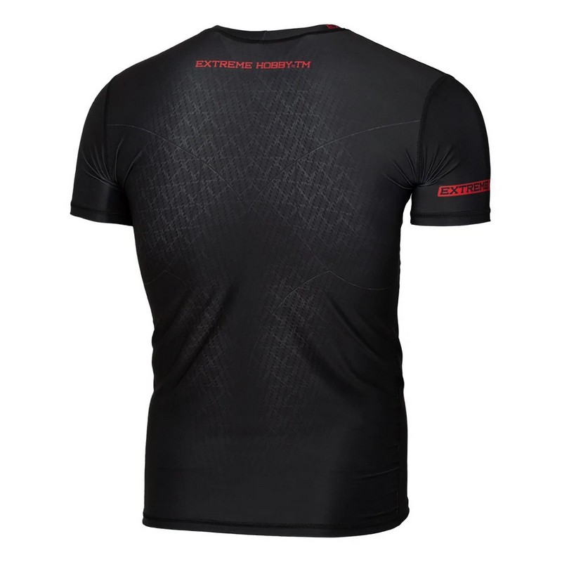 EXTREME HOBBY KOSZULKA RASHGUARD BLACK ARMOUR