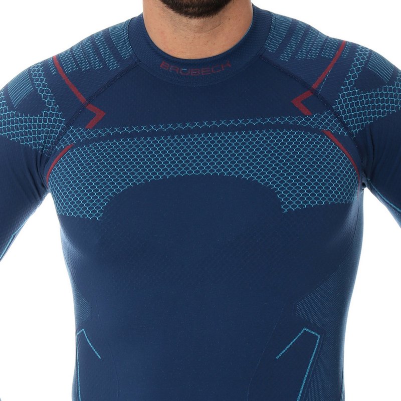 BRUBECK BLUZA THERMO LS13040 jeans