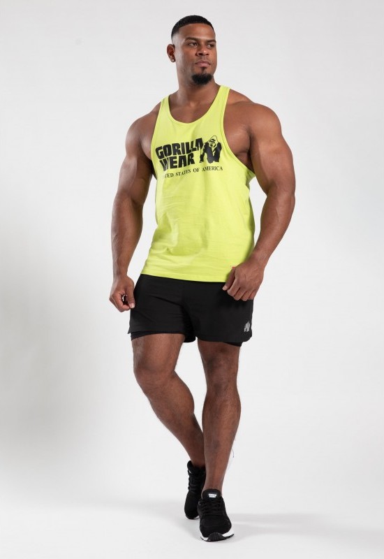 GORILLA WEAR TANK TOP CLASSIC WILD LIME