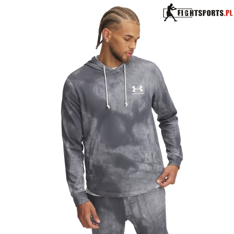 UNDER ARMOUR BLUZA RIVAL TERRY AOP HOOD 025