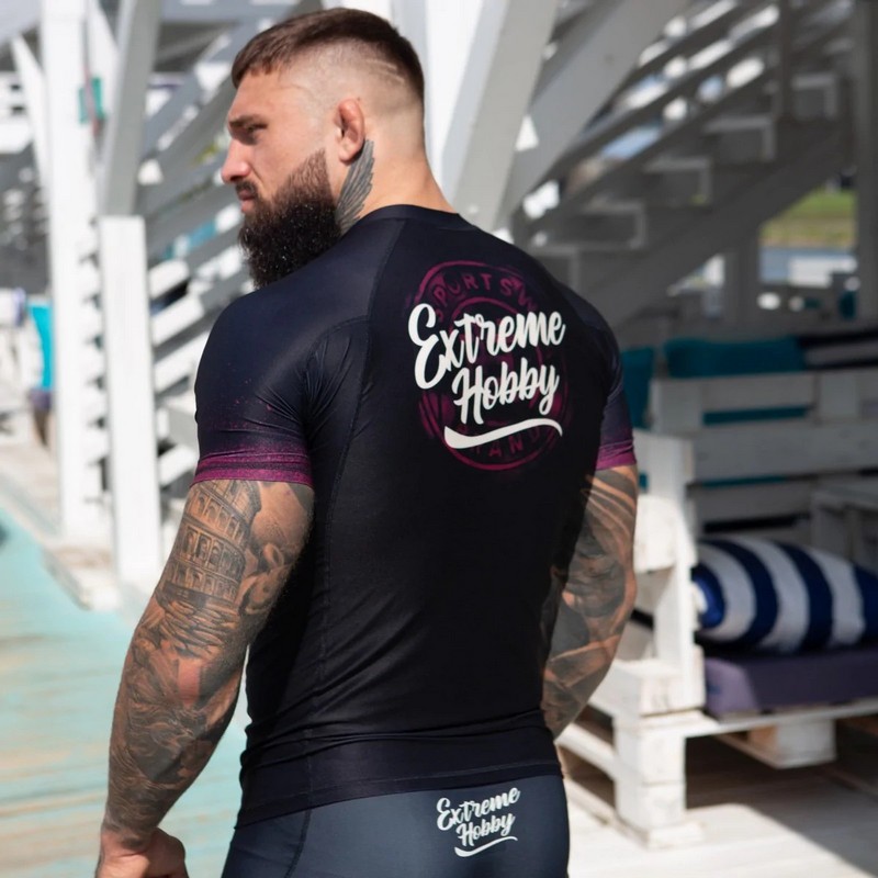 EXTREME HOBBY KOSZULKA RASHGUARD BADGE