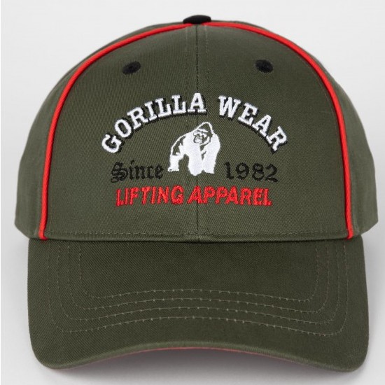 GORILLA WEAR CZAPKA Z DASZKIEM LUGO ARMY GREEN