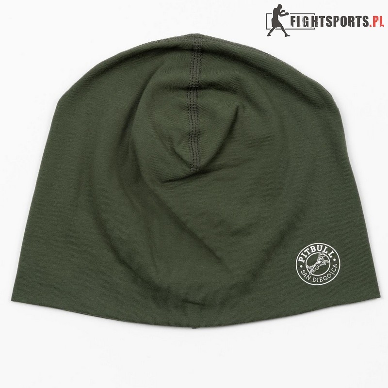 PIT BULL CZAPKA CIENKA SAN DIEGO CA OLIVE