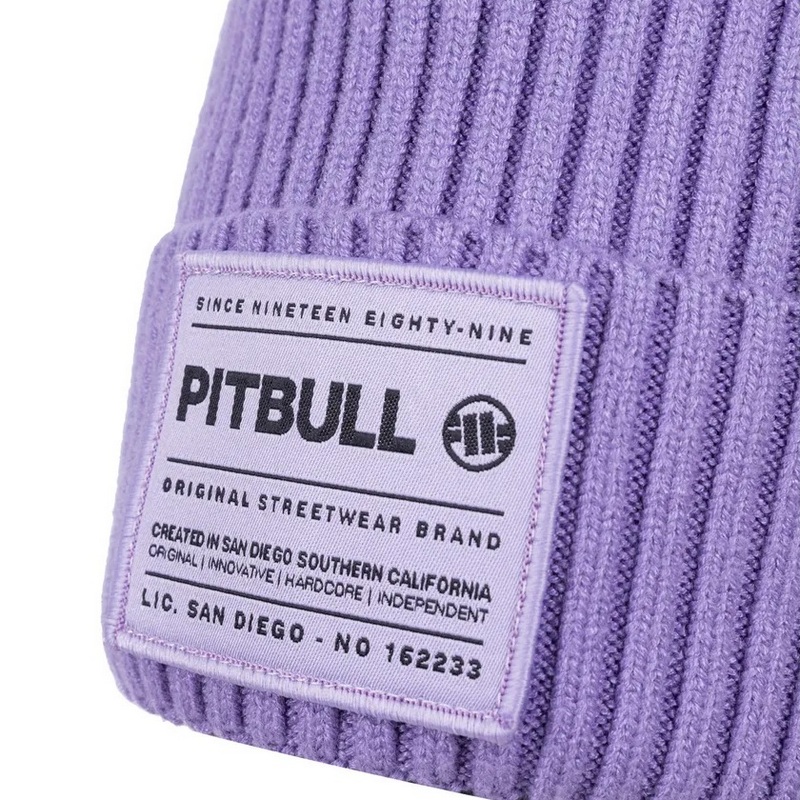PIT BULL CZAPKA ZIMOWA DOCK LILAC