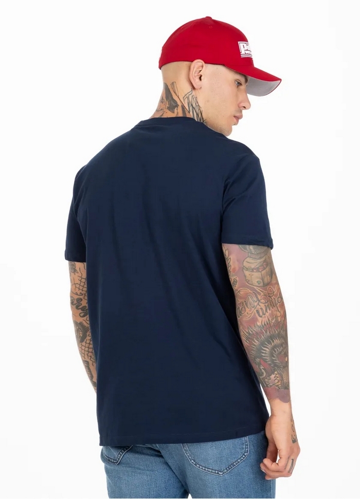 PIT BULL KOSZULKA SMALL LOGO NAVY