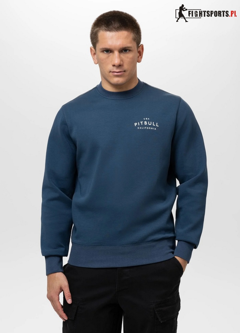 PIT BULL BLUZA CREWNECK SAMPSON PETROL BLUE