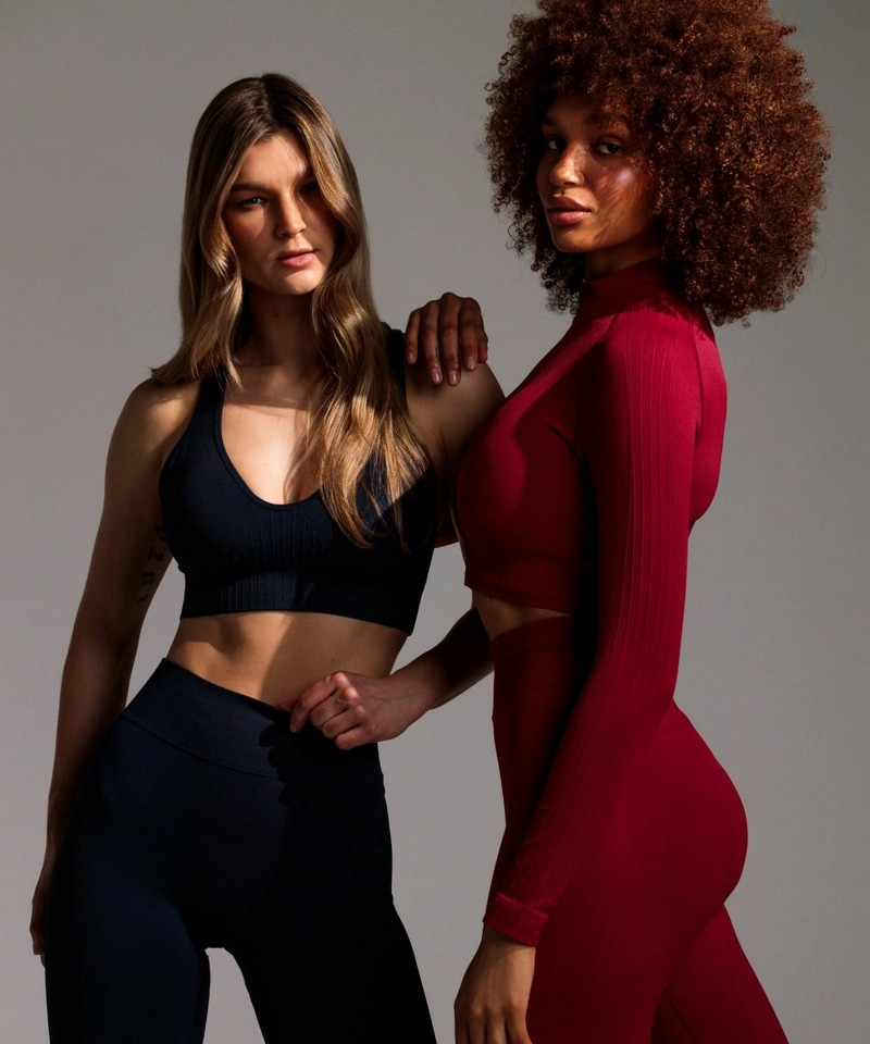 CARPATREE LEGGINSY BEZSZWOWE ELITE RUMBA RED