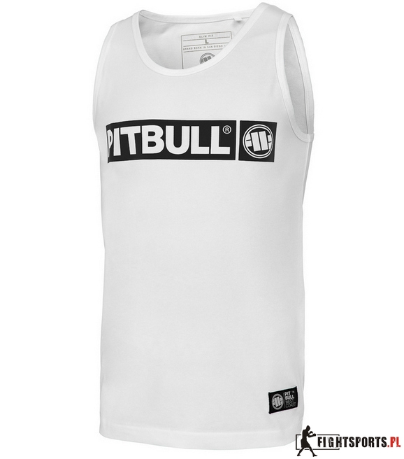 PIT BULL TANK TOP HILLTOP WHITE