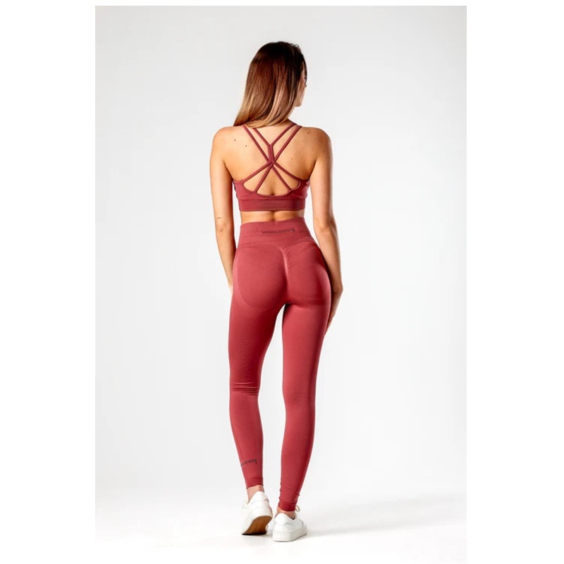 MAKE US STRONG LEGGINSY GEORGIA PUSH UP PRO RÓŻ