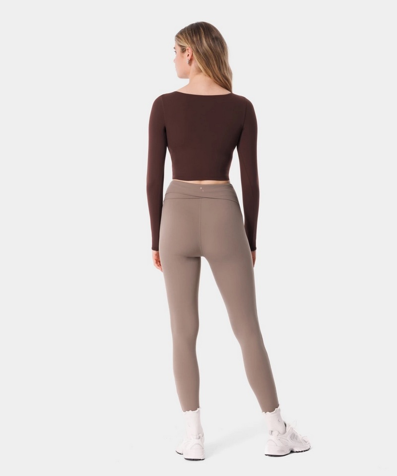 CARPATREE LONGSLEEVE BALLETCORE CUTOUT NUTRACKER BROWN