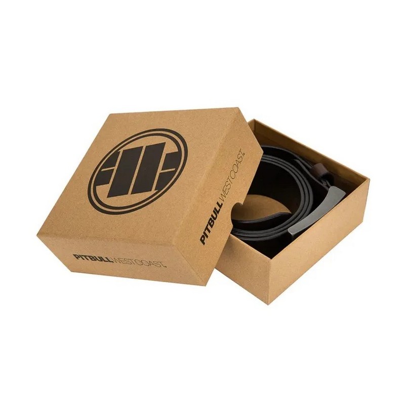 PIT BULL PASEK SKÓRZANY TNT BROWN