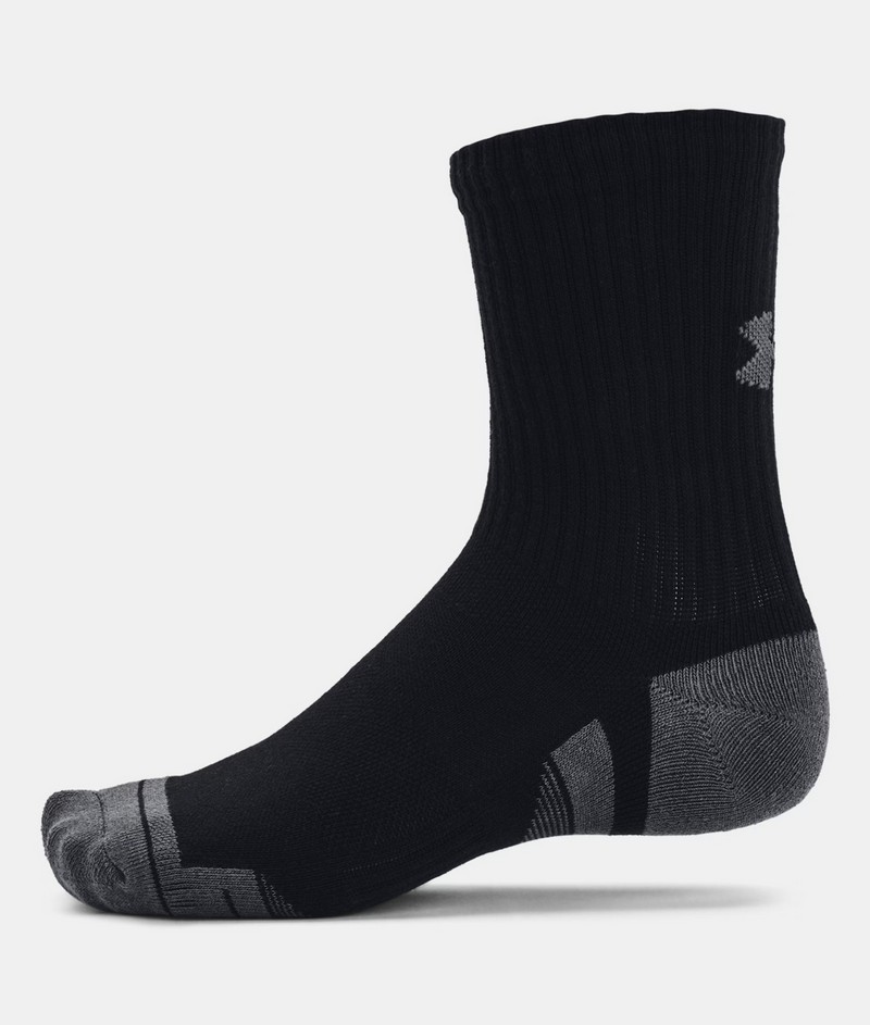UNDER ARMOUR SKARPETKI PERFORMANCE COTTON MID CREW 001