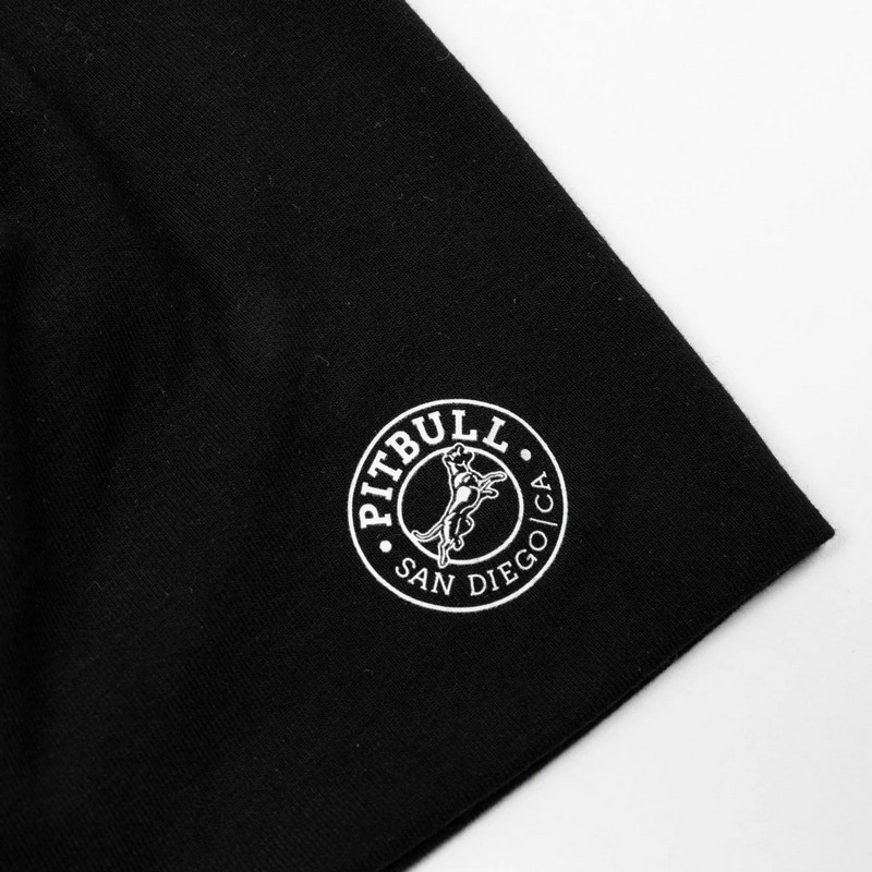 PIT BULL CZAPKA CIENKA SAN DIEGO CA BLACK