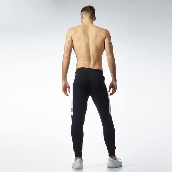 OLIMP SPODNIE DRESOWE PANTS BLACK & WHITE