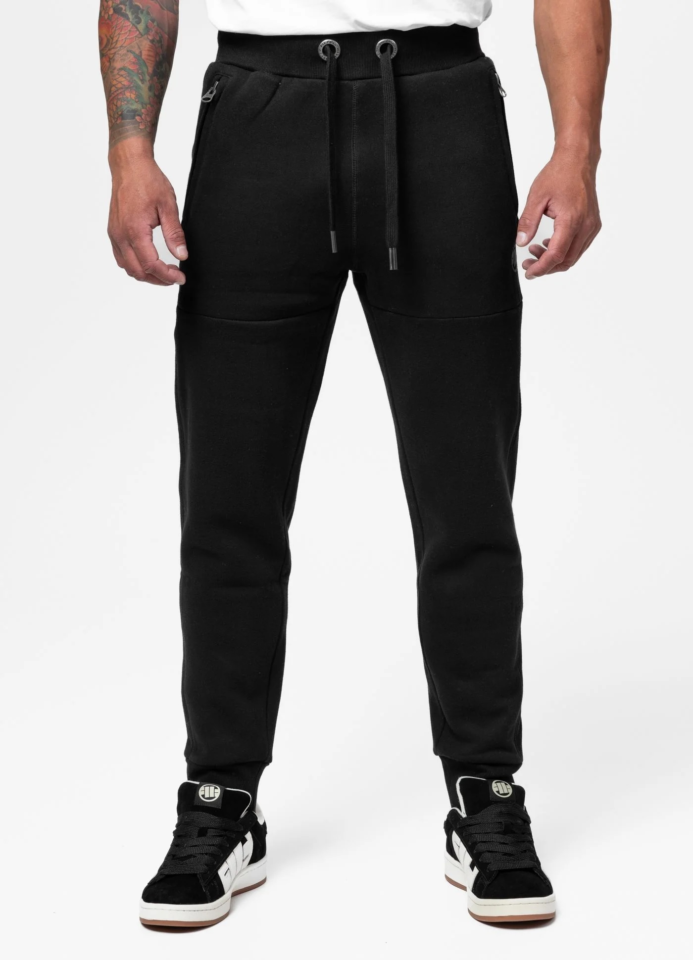 PIT BULL SPODNIE DRESOWE SMALL LOGO HD BLACK