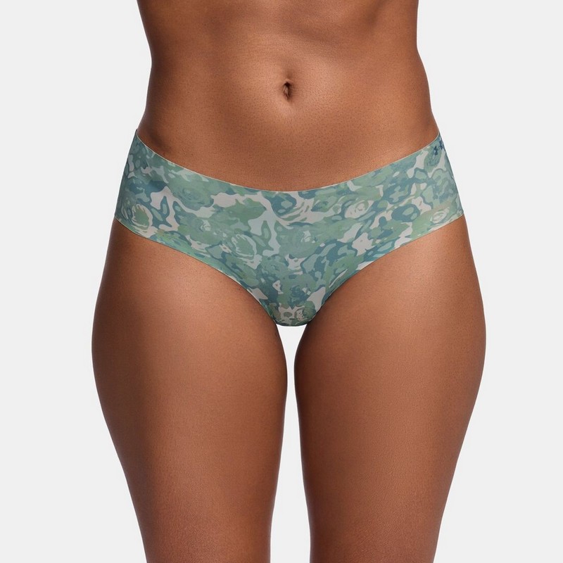 UNDER ARMOUR FIGI NO SHOW HIPSTER PRINT 3 PAK