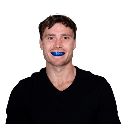 OPRO OCHRANIACZ SZCZĘKI GOLD - BLUE