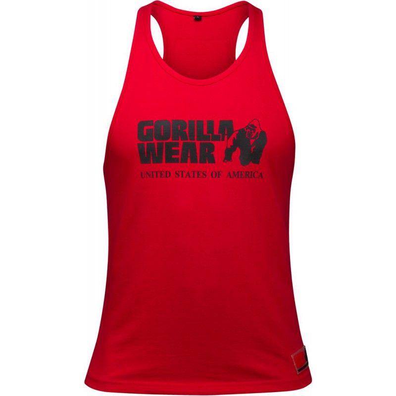GORILLA WEAR TANK TOP CLASSIC RED