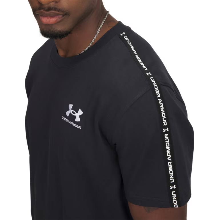 UNDER ARMOUR KOSZULKA ICON HEAVYWEIGHT TEE TAPING 001