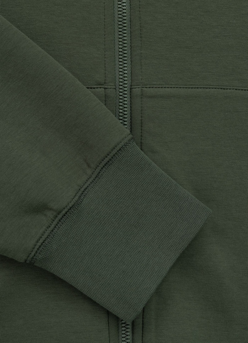 PIT BULL BLUZA ROZPINANA Z KAPTUREM SAMPSON OLD GREEN