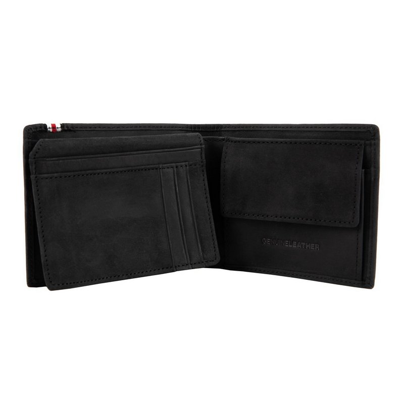 PIT BULL PORTFEL SKÓRZANY LIN WOOD BLACK