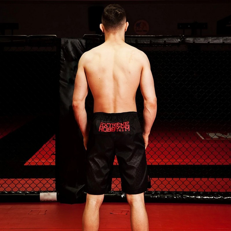 EXTREME HOBBY SZORTY GRAPPLING BLACK ARMOUR