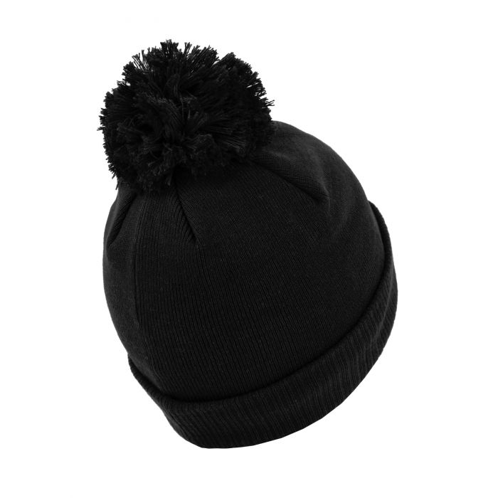 PIT BULL CZAPKA ZIMOWA BEANIE BUBBLE ONE TONE OLD LOGO BLACK