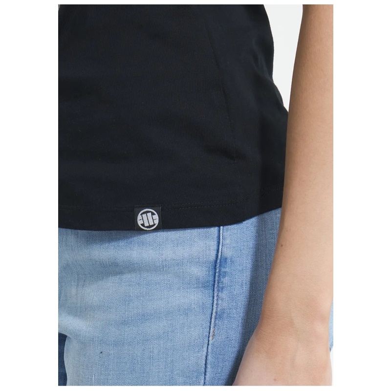 PIT BULL KOSZULKA DAMSKA PUPPY CZARNA