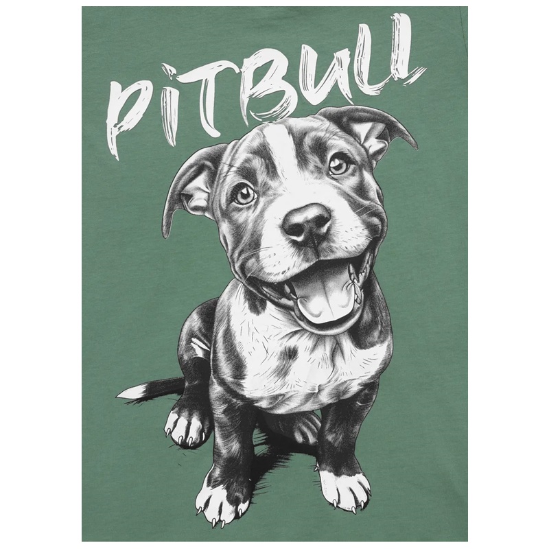 PIT BULL KOSZULKA DAMSKA T-SHIRT PUPPY MINT