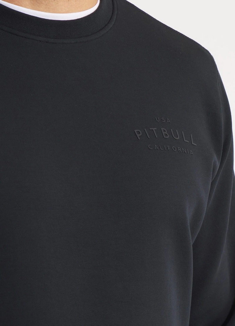 PIT BULL BLUZA CREWNECK SAMPSON BLACK